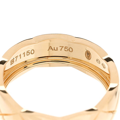 Chanel 18K Yellow Gold Small Coco Crush Ring 53 6.25 5 of 6