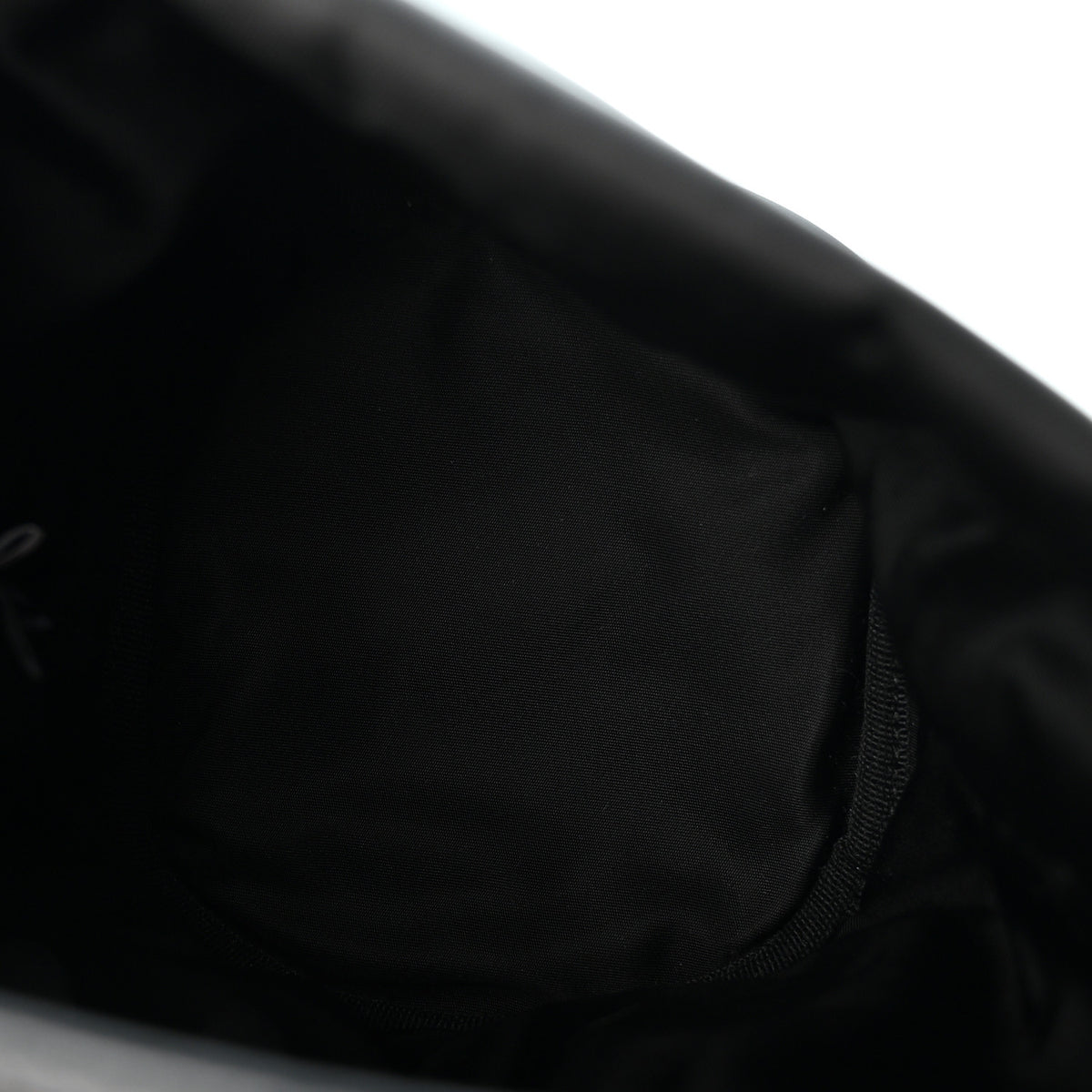 Tessuto Nylon Nappa Petit Sac Mini Bucket Bag Black