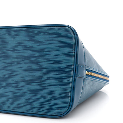 Louis Vuitton Epi Alma PM Cyan 11 of 11