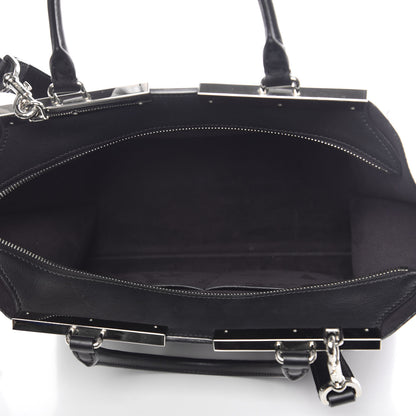 Fendi Vitello Dolce Petite 3jours Tote Black 5 of 12
