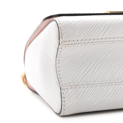 Louis Vuitton Epi Asnieres Flowers Twist Shoulder Bag PM White 8 of 9