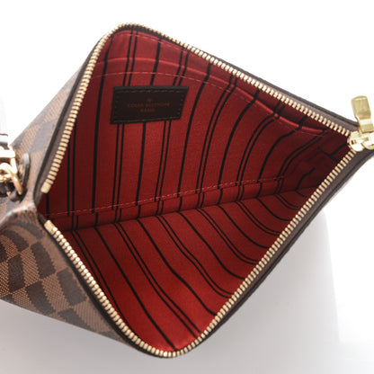 Louis Vuitton Damier Ebene Neverfull MM GM Pochette 5 of 7