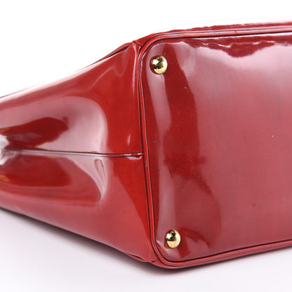 Prada Spazzolato Large Tote Scarlatto Fume 10 of 18