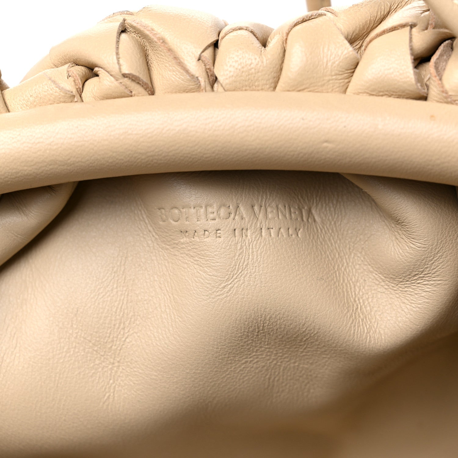 Bottega Veneta Nappa Intrecciato The Mini Pouch Porridge 6 of 9