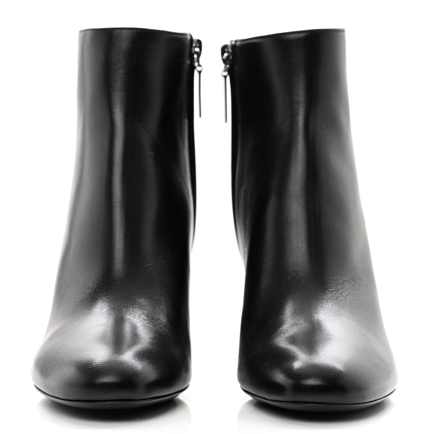 Nappa Vendome Loulou Ankle Zip Boot 36.5 Black