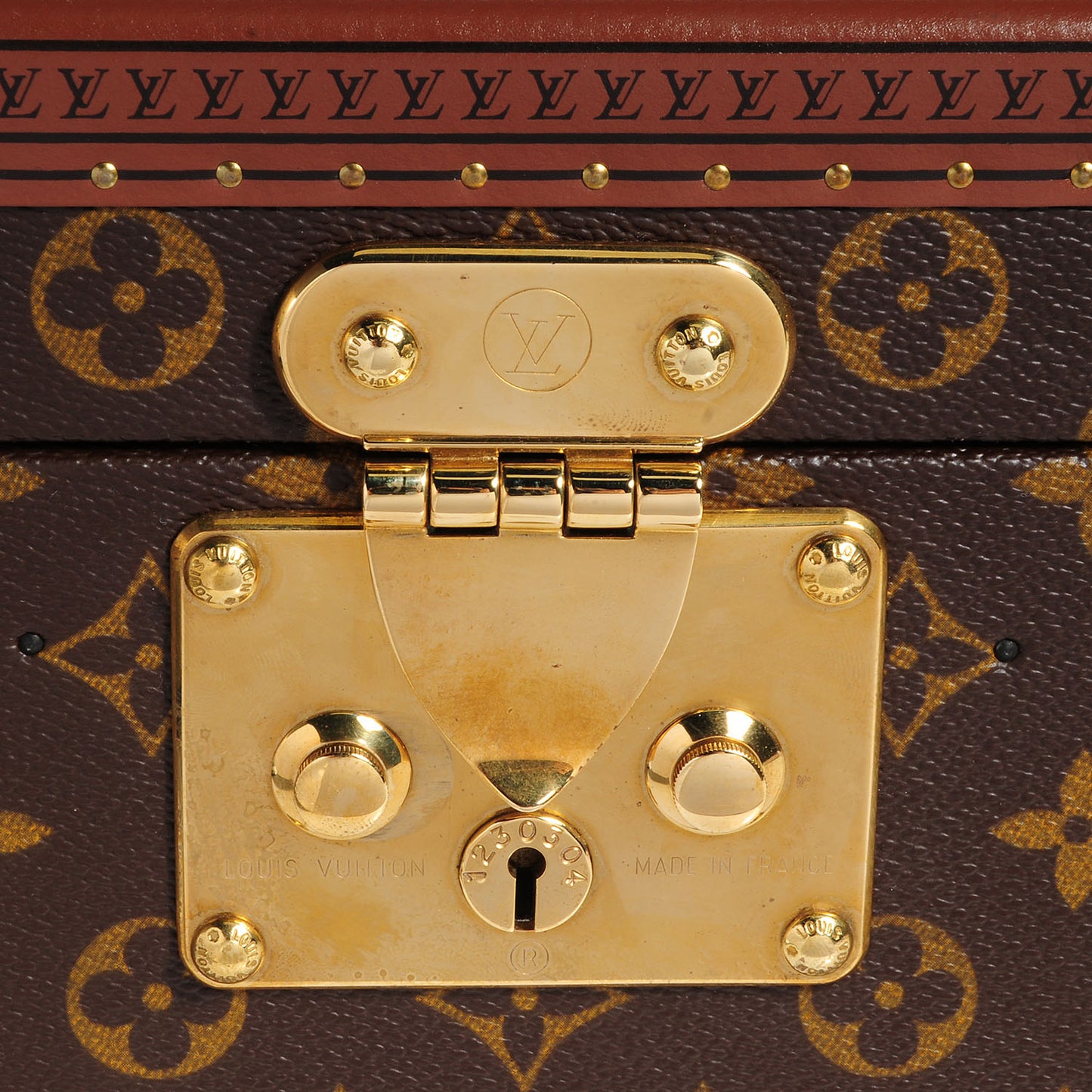 Monogram Boite Bouteilles et Glace Beauty Train Case