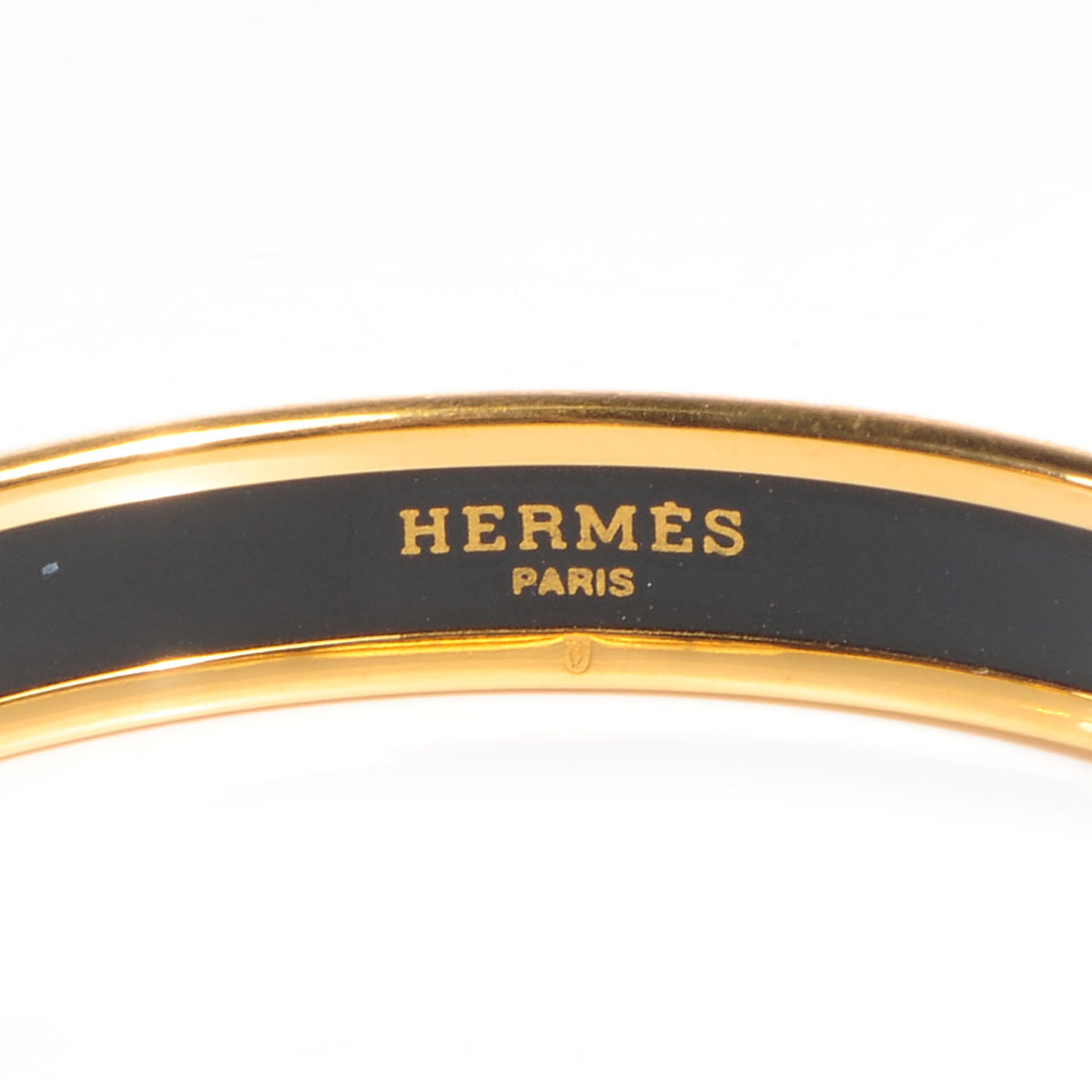 Enamel Printed Stripes Narrow Bracelet 70