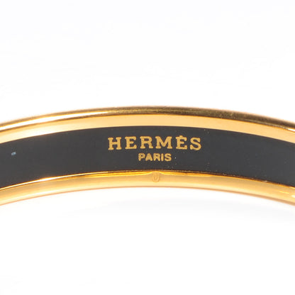 Hermes Enamel Printed Stripes Narrow Bracelet 70 3 of 5
