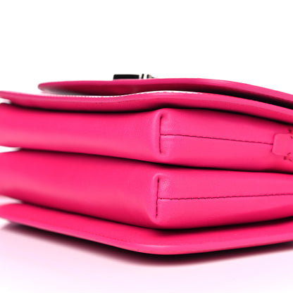 Balenciaga Shiny Box Calfskin Small B Bag Acid Fuchsia 10 of 10