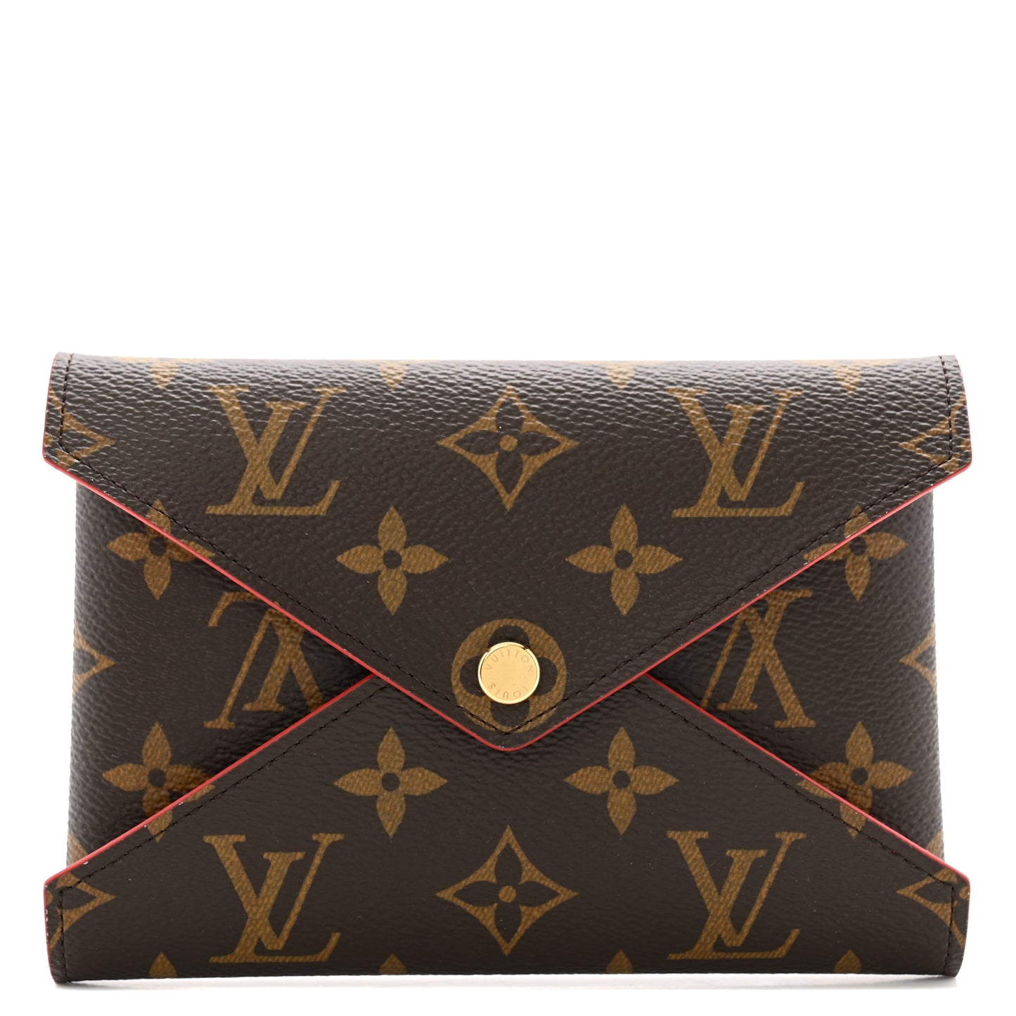 Monogram Medium Kirigami Pochette Insert Coquelicot