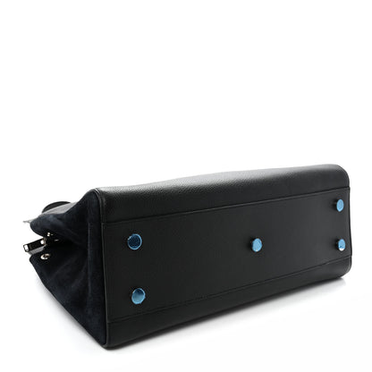 Saint Laurent Grained Calfskin Medium Rive Gauche Cabas Black 4 of 9