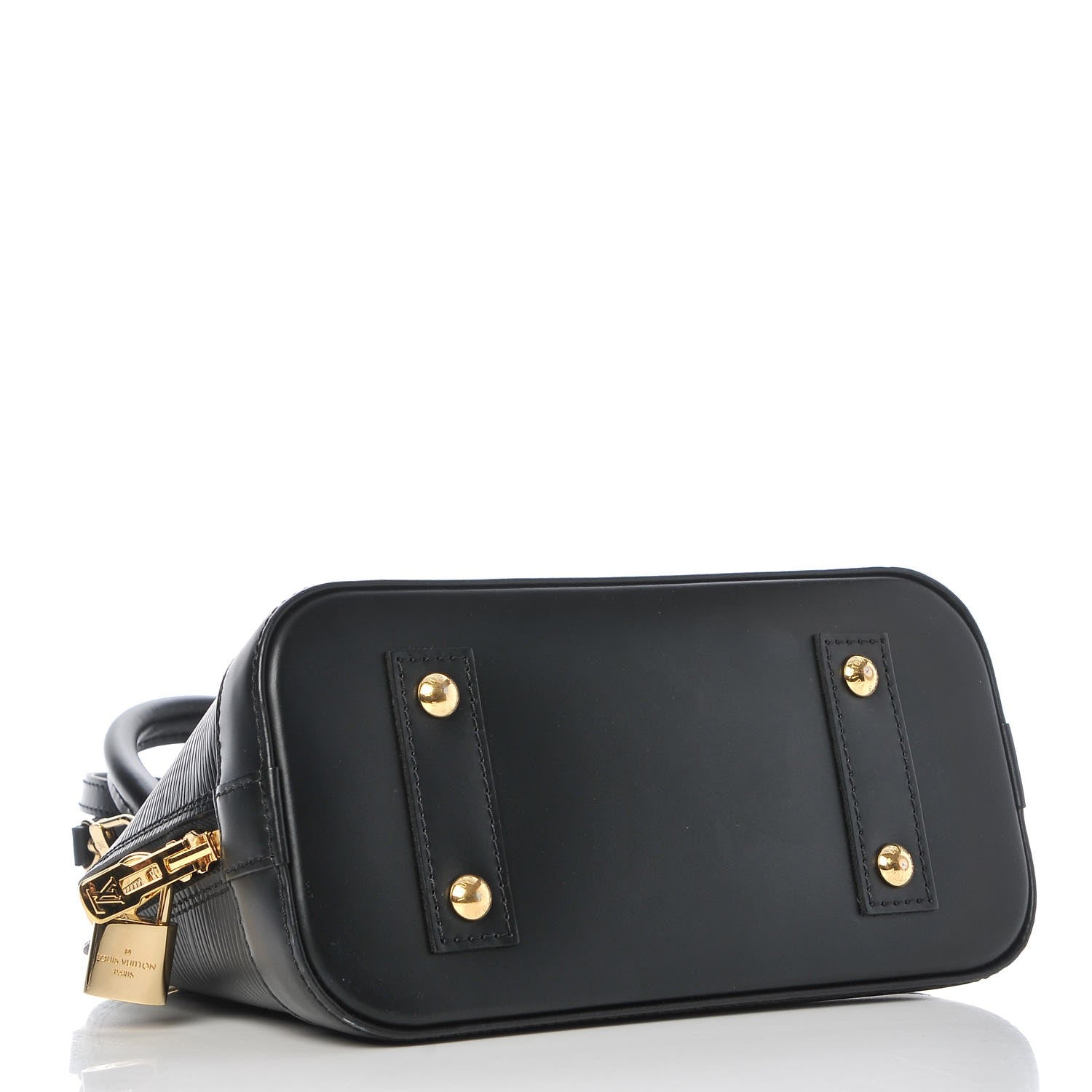 Louis Vuitton Epi Blooming Flowers Alma BB Black 4 of 6