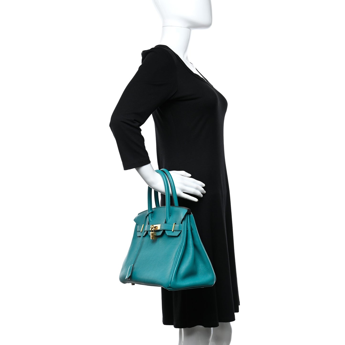 Togo Birkin 30 Turquoise