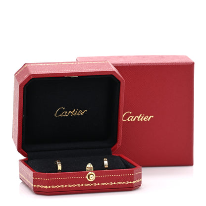 Cartier 18K Yellow Gold Small LOVE Hoop Earrings 5 of 5