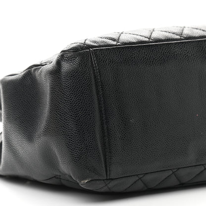 Chanel Caviar Quilted Grand Shopping Tote GST Black 12 of 19