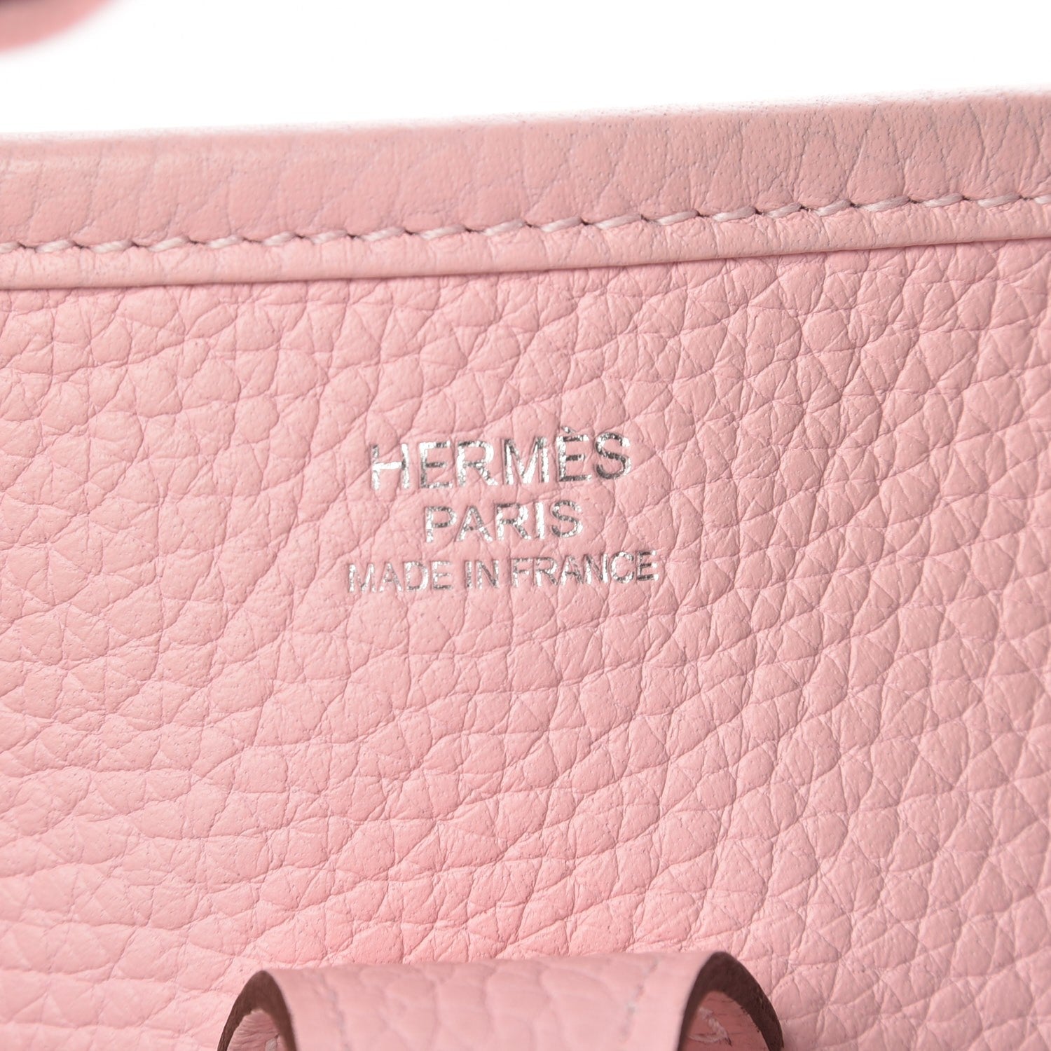 Hermes Taurillon Clemence Evelyne III PM Rose Sakura 8 of 10