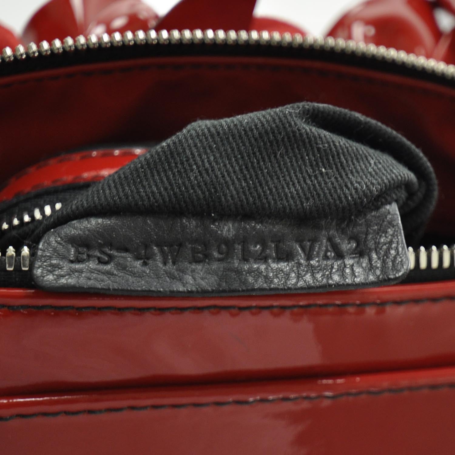 Valentino Garavani Coated Canvas Lacca Fleur Frame Bag Red 11 of 11