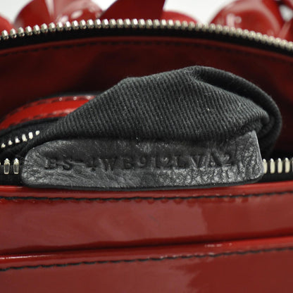 Valentino Garavani Coated Canvas Lacca Fleur Frame Bag Red 11 of 11