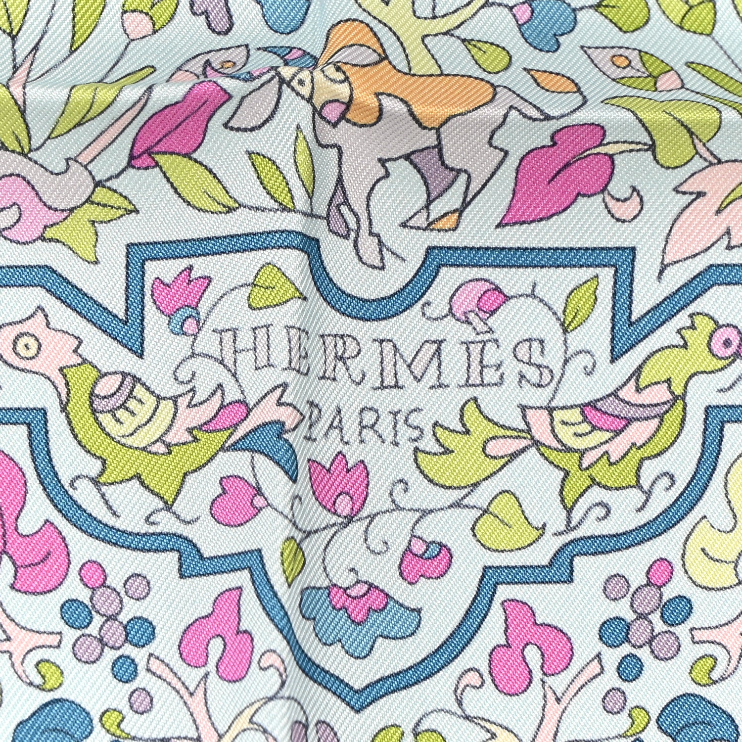 Hermes Silk Les Jardins D'Armenie Scarf 90 3 of 6
