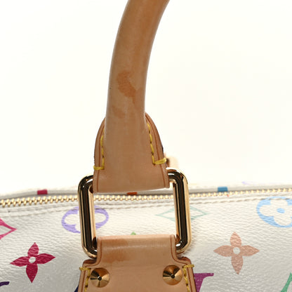 Louis Vuitton Monogram Multicolor Speedy 30 White 10 of 10