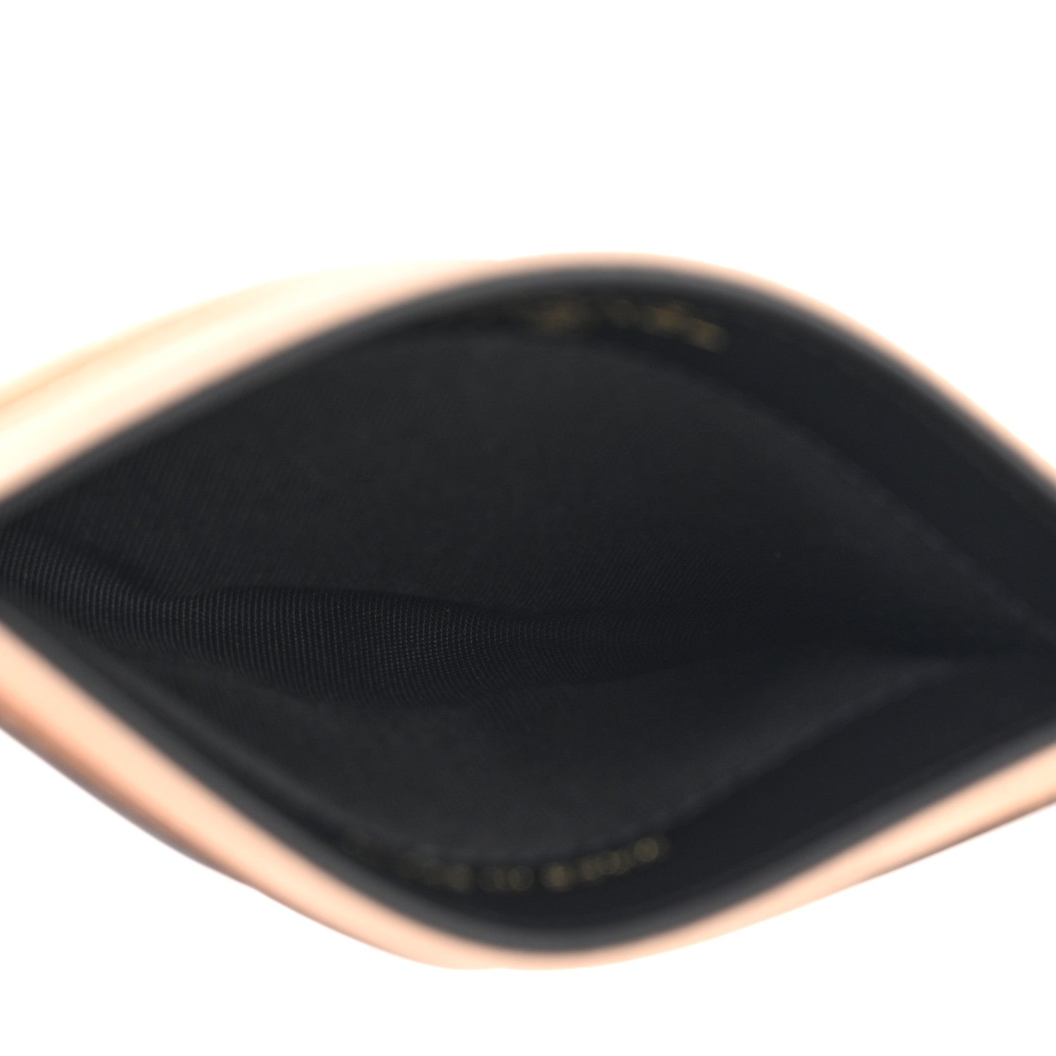 Chanel Caviar Quilted Filigree Card Holder Beige Black 5 of 9