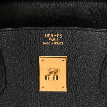 Hermes Togo Birkin 40 Black 6 of 13