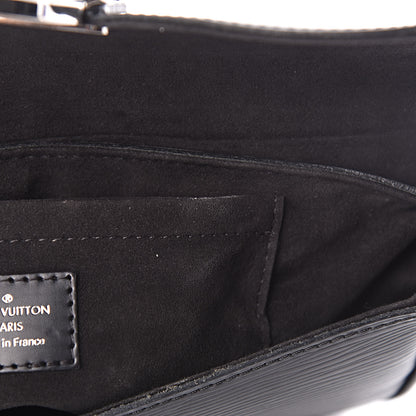 Louis Vuitton Epi Montaigne Clutch Black 12 of 12