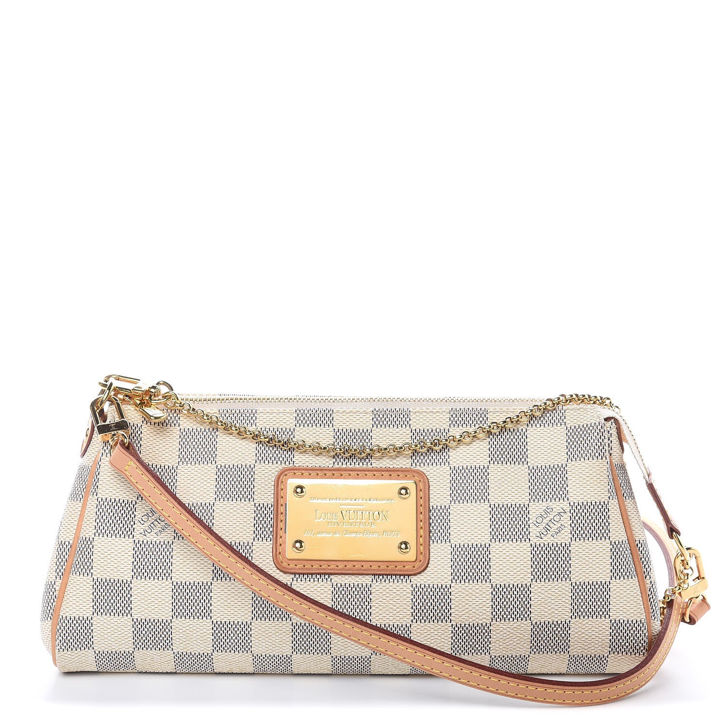 Louis Vuitton Damier Azur Eva Clutch 1 of 14