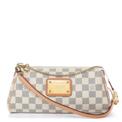 Louis Vuitton Damier Azur Eva Clutch 1 of 14