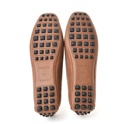 Hermes Calfskin Liberty Ballerina Flats 36.5 Gold 5 of 11