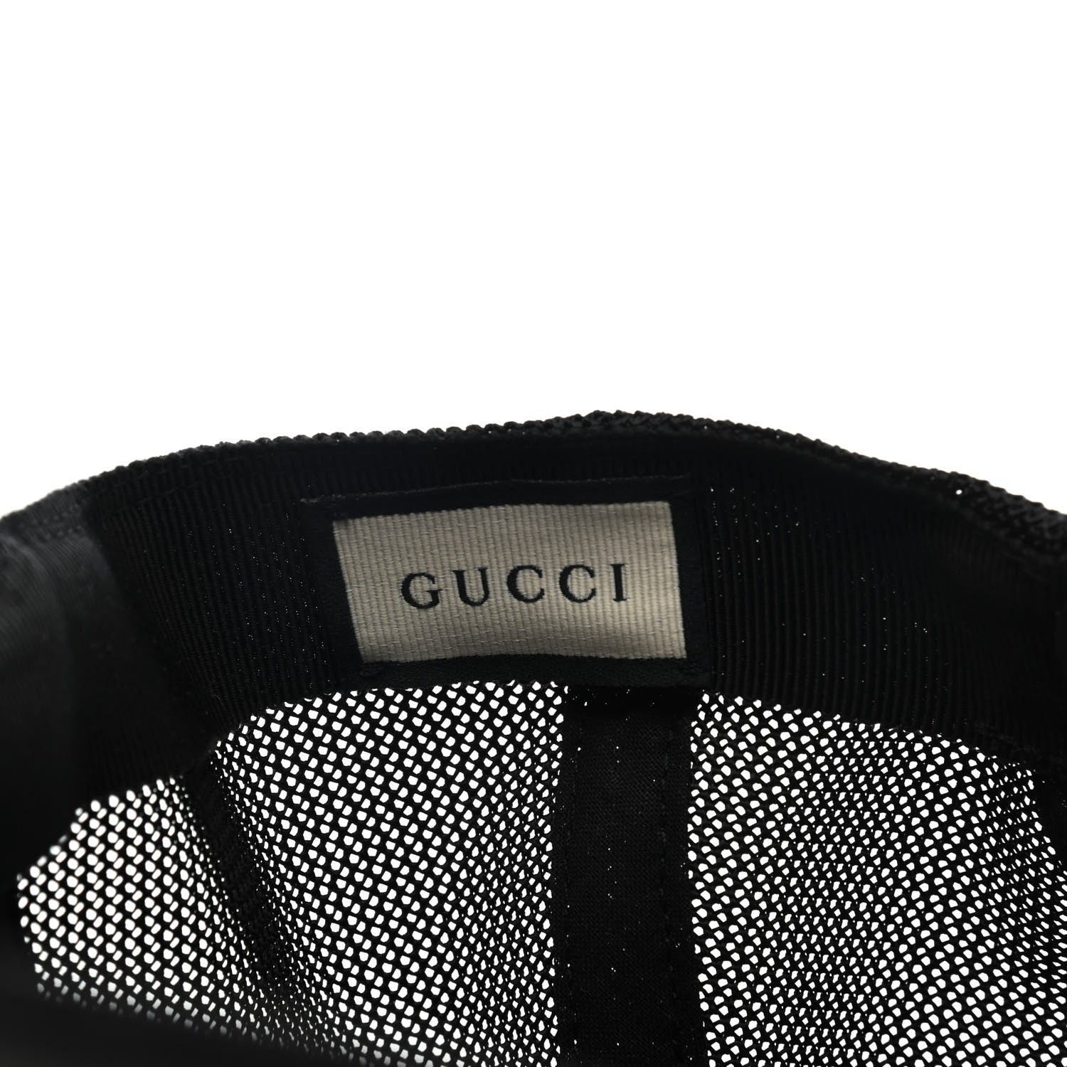 Gucci Nylon Monogram Baseball Hat M Black 4 of 4