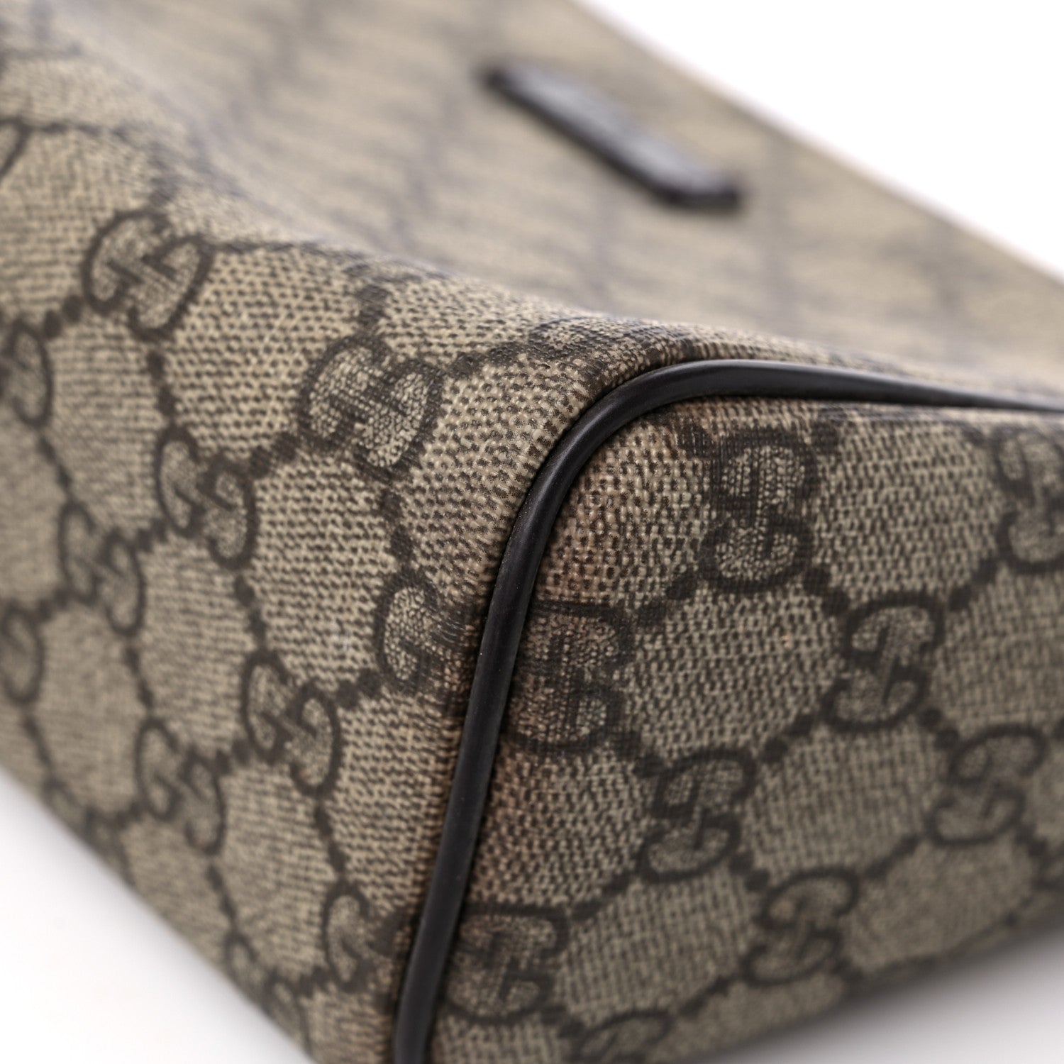 Gucci GG Supreme Monogram Cosmetic Case Brown 9 of 18
