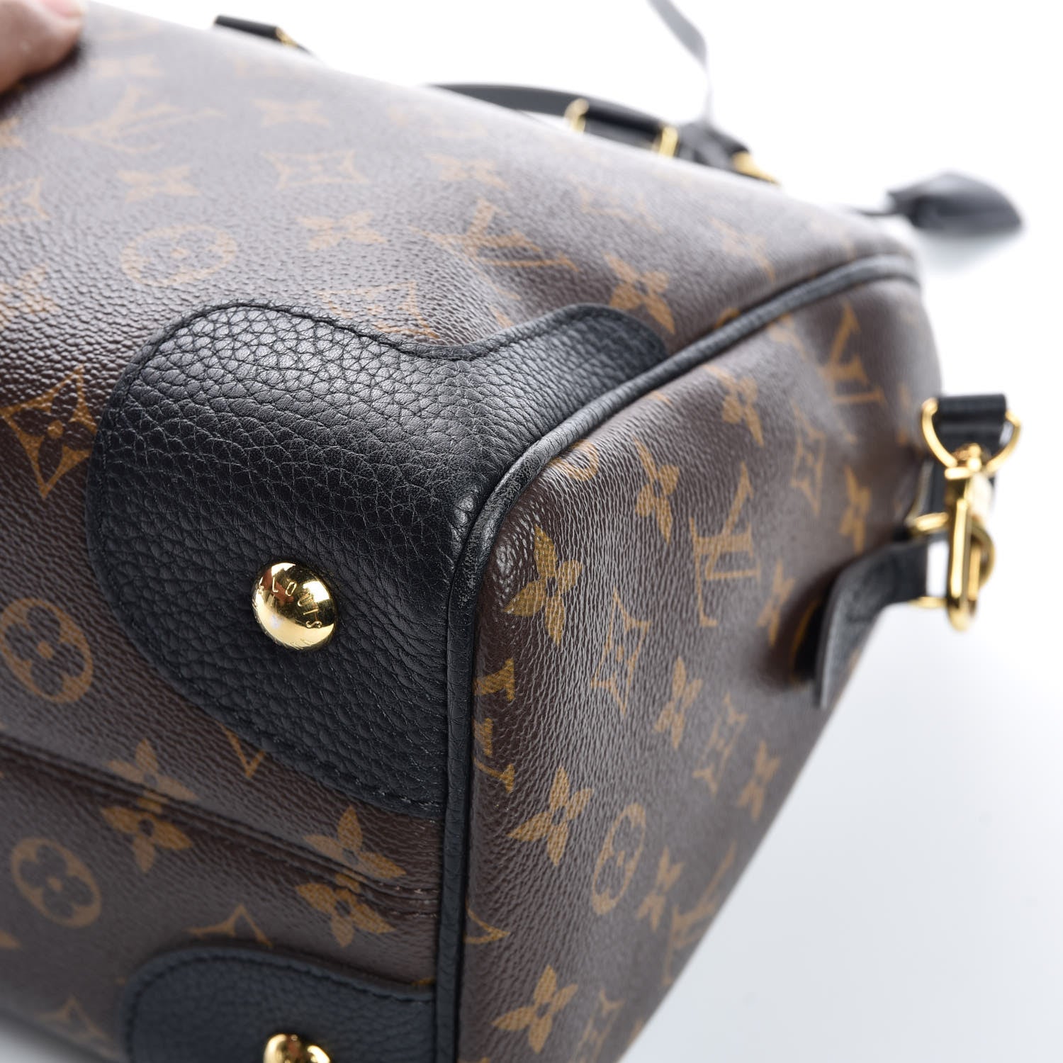 Louis Vuitton Monogram Retiro NM Black 10 of 13
