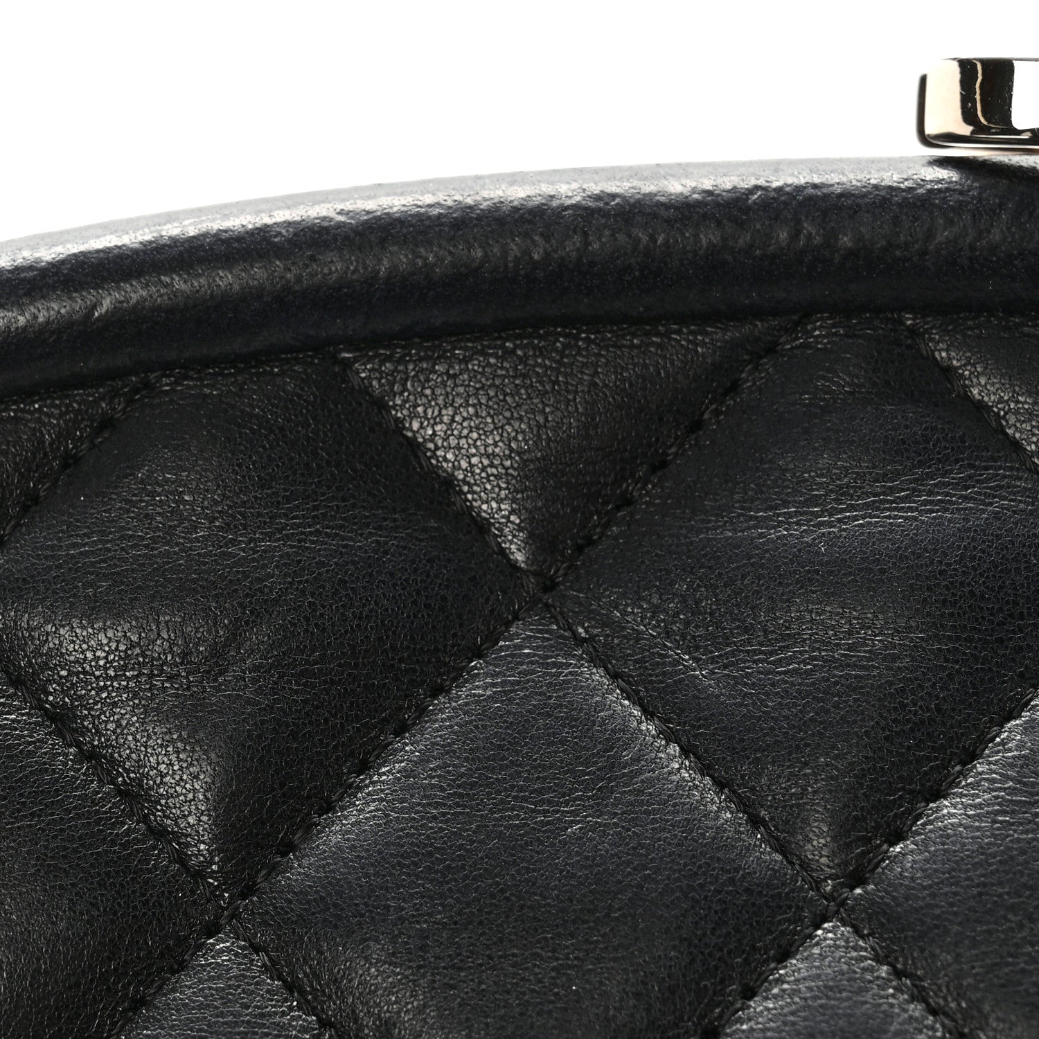 Chanel Lambskin Quilted Timeless Clutch Black 10 of 11