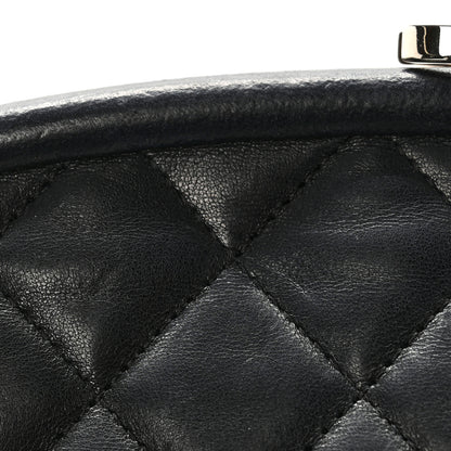 Chanel Lambskin Quilted Timeless Clutch Black 10 of 11