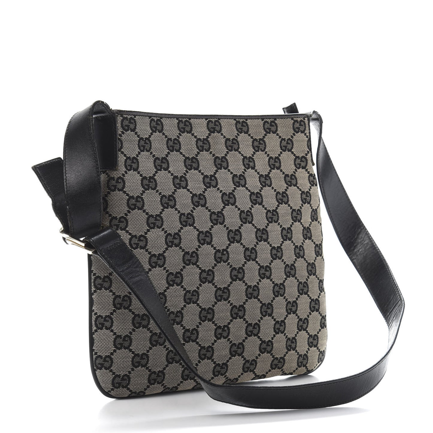 GG Monogram Messenger Bag Navy