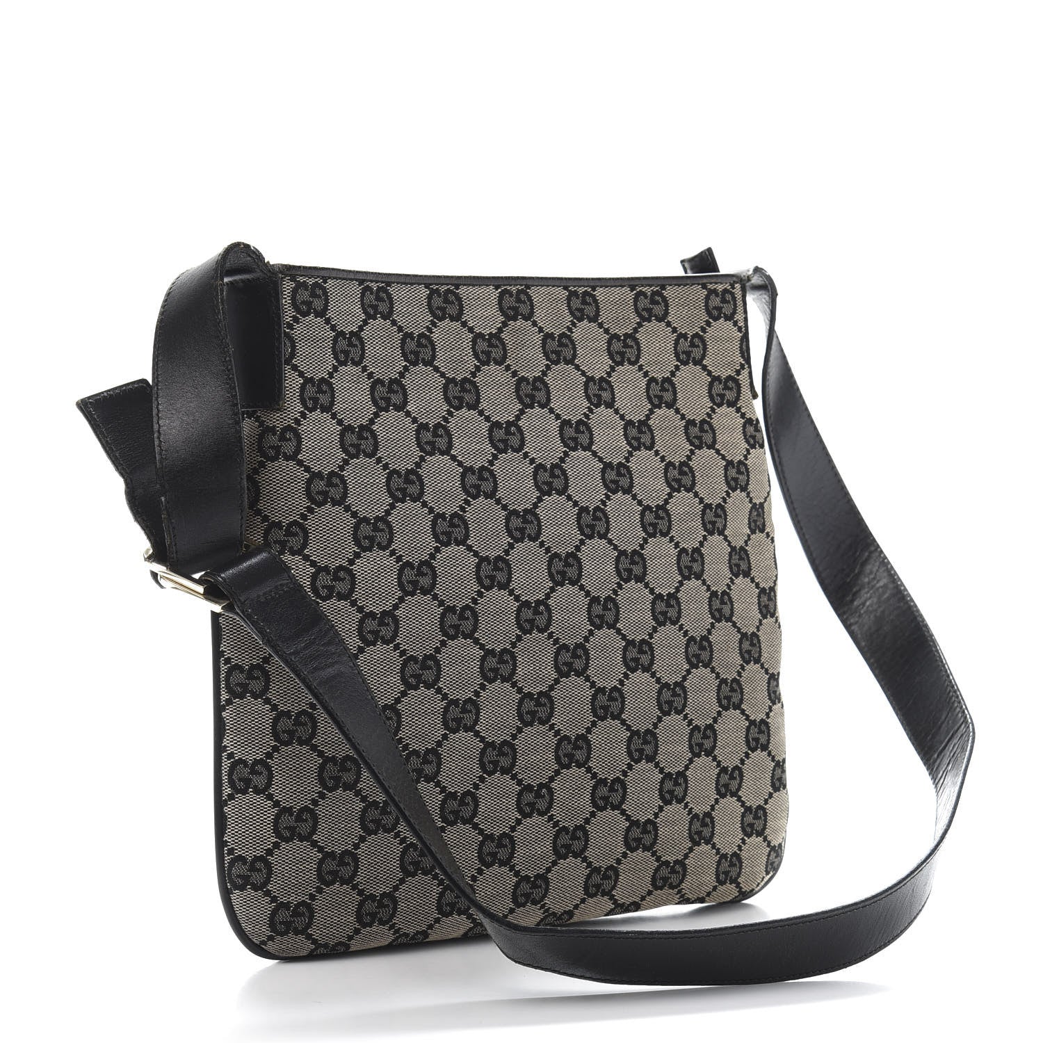 Gucci GG Monogram Messenger Bag Navy 3 of 16