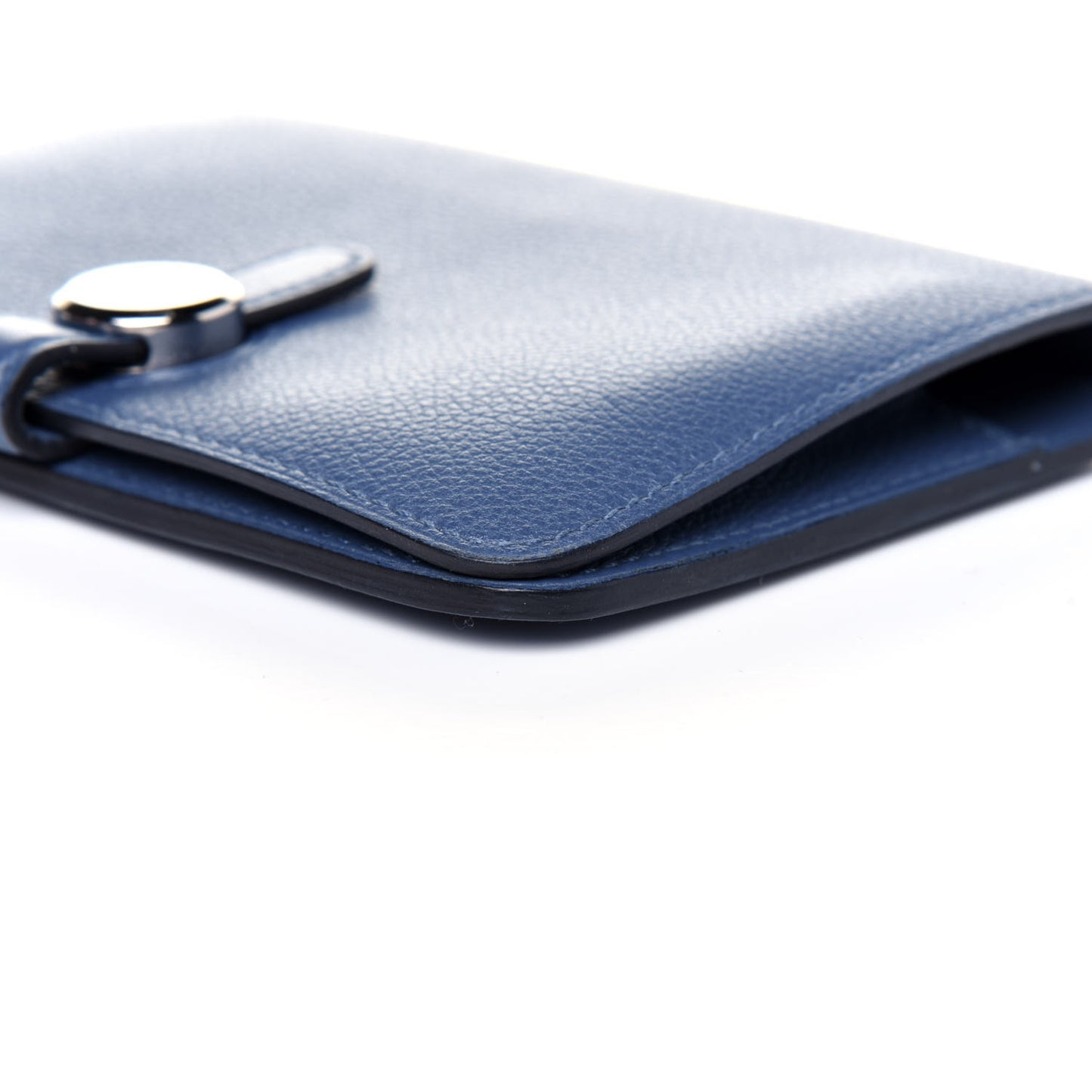 Togo Dogon Compact Wallet Bleu Brighton