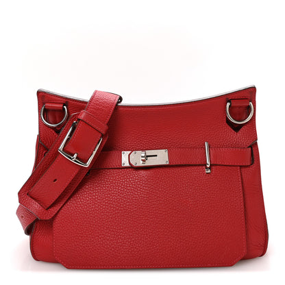 Hermes Taurillon Clemence Jypsiere 31 Rouge Casaque 1 of 10