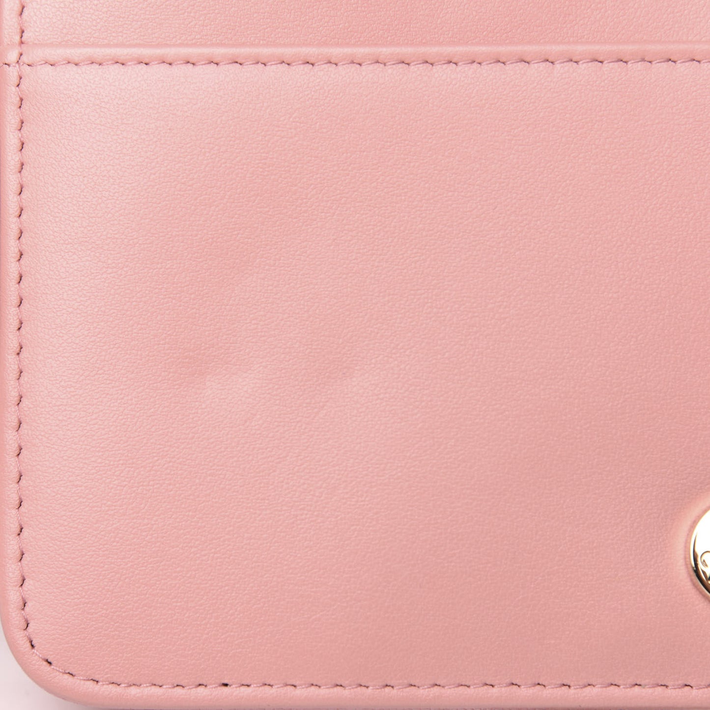 Caviar Quilted Boy Wallet On Chain WOC Pink