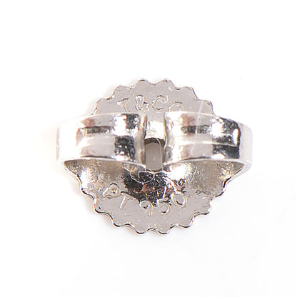Tiffany Platinum Diamond .30ctw Elsa Peretti Diamonds By The Yard Earrings 5 of 5