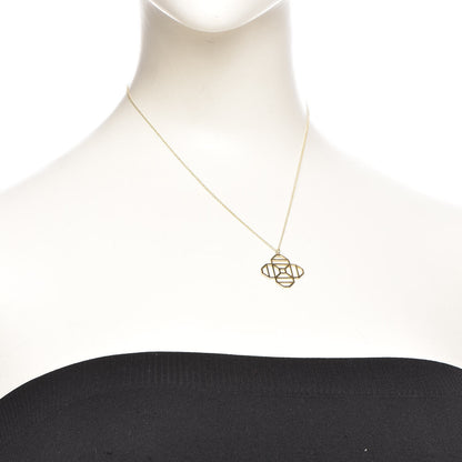 Tiffany 18K Yellow Gold Paloma Picasso Octagon Pendant Necklace 2 of 8