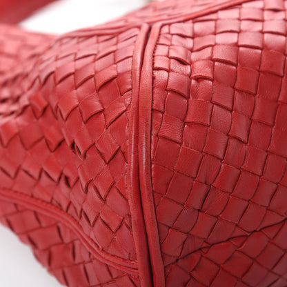 Bottega Veneta Nappa Intrecciato New Ball Hobo Carmino 9 of 14