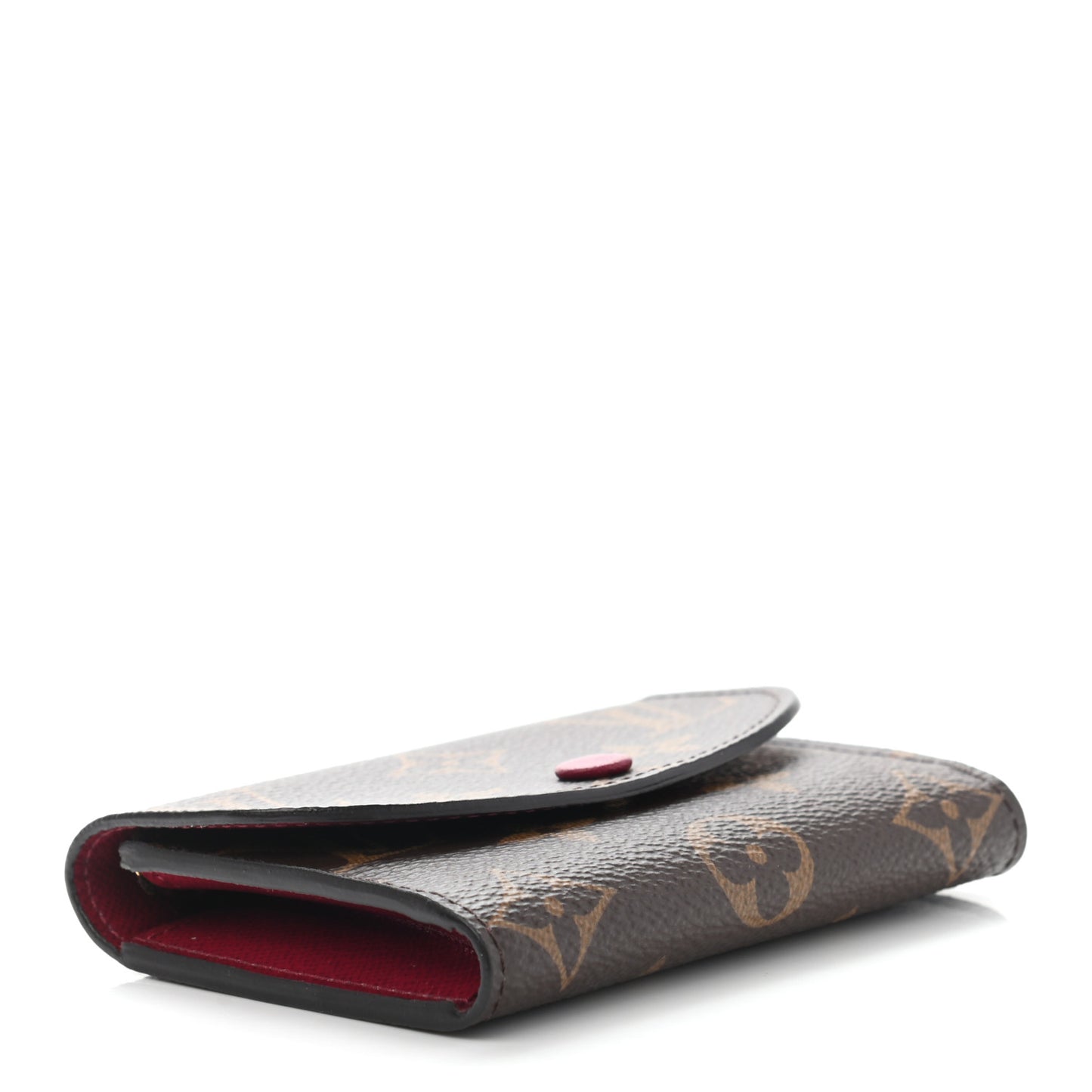 Monogram Rosalie Coin Purse Fuchsia