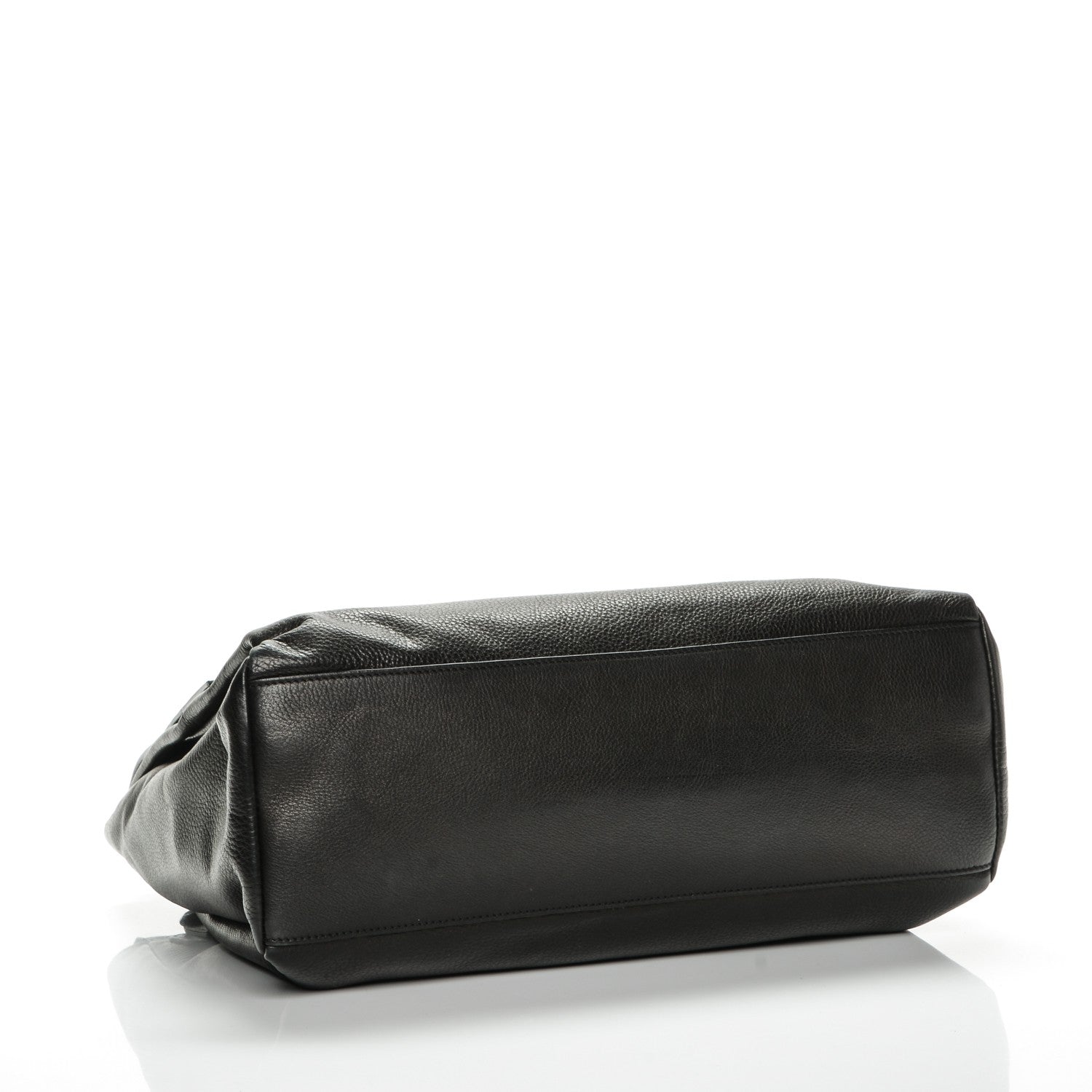 Givenchy Waxy Grained Calfskin Medium Pandora Pure Flap Bag Black 4 of 9