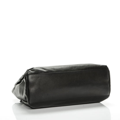 Givenchy Waxy Grained Calfskin Medium Pandora Pure Flap Bag Black 4 of 9