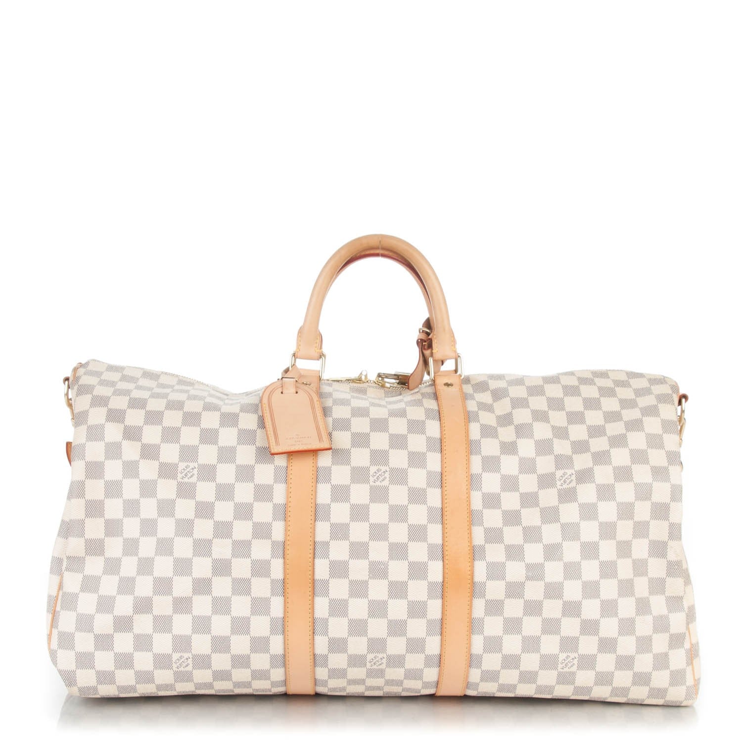 Louis Vuitton Damier Azur Keepall Bandouliere 55 1 of 8