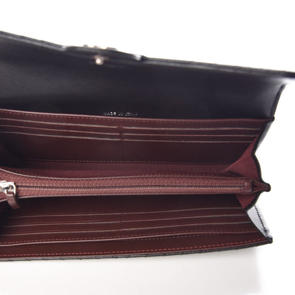 Chanel Caviar Chevron Quilted Large Flap Wallet Black 5 of 8