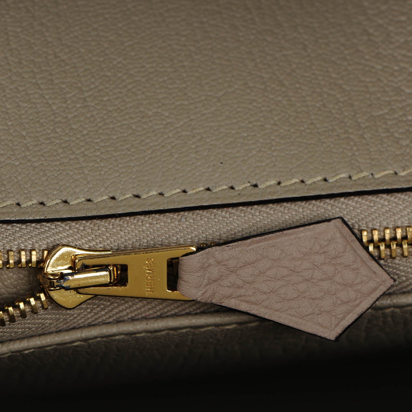 Togo Birkin 35 Gris Tourterelle