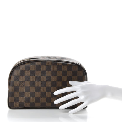 Louis Vuitton Damier Ebene Toiletry Bag 25 2 of 8